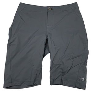 CO OP Cycling Shorts Women's Sz 8 Black Nylon Zip Pocket Athletic 29 x 11
